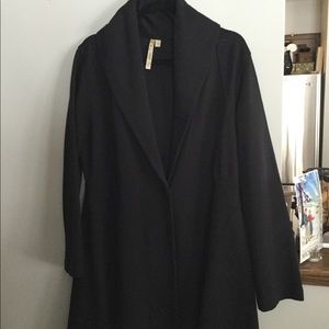 Comfy shawl collar blazer.